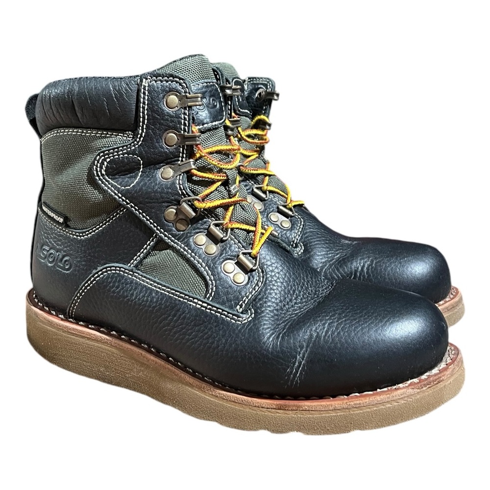 Asolo Mens Welt 6” Boots Green/Black